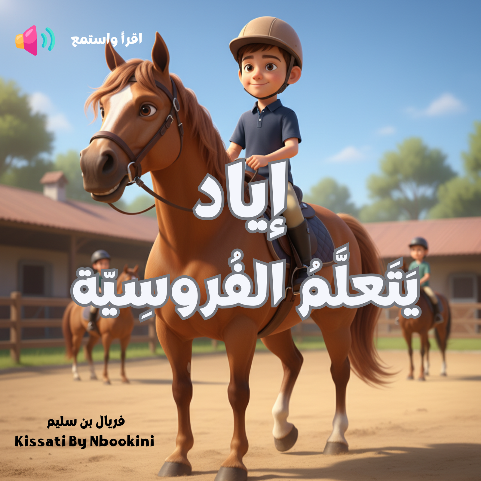 إياد يتعلم الفروسية