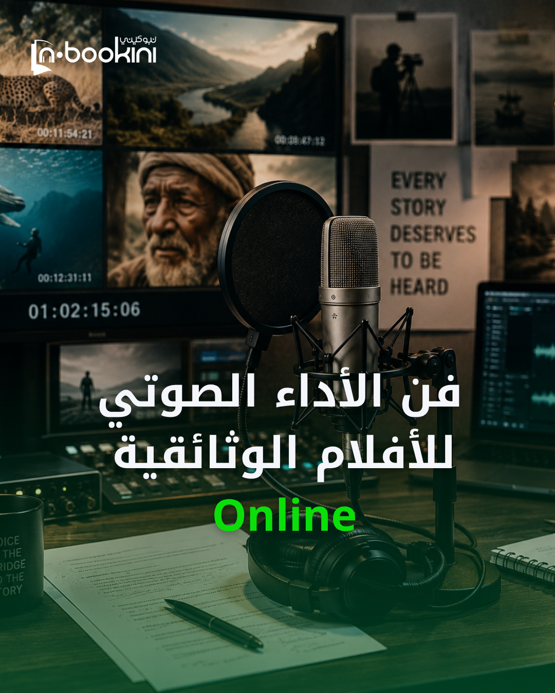 فن الأداء الصوتي للأفلام الوثائقية online